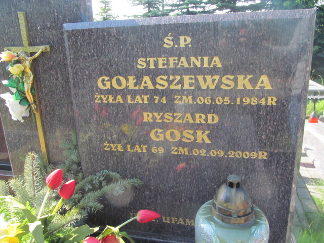 Ryszard Gosk Łomża Św. Brunona - Grobonet - Wyszukiwarka osób pochowanych