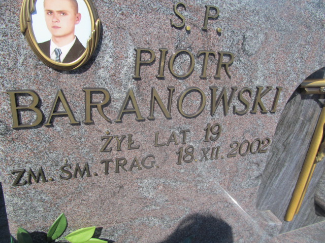 Piotr Baranowski Łomża Św. Brunona - Grobonet - Wyszukiwarka osób pochowanych