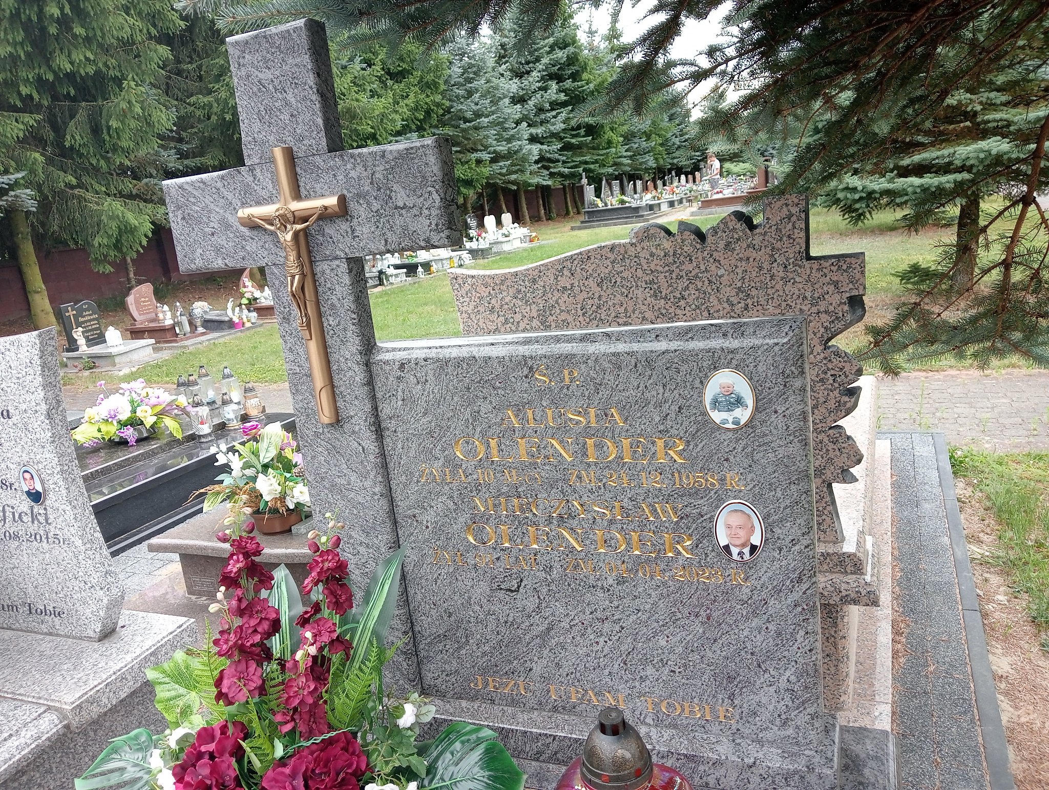 Mieczysław Olender Łomża Św. Brunona - Grobonet - Wyszukiwarka osób pochowanych