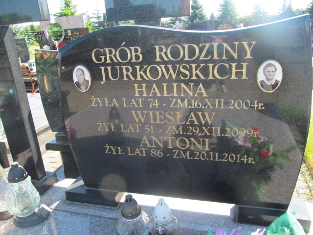 Halina Jurkowska Łomża Św. Brunona - Grobonet - Wyszukiwarka osób pochowanych