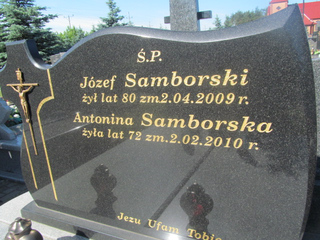 Antonina Samborska Łomża Św. Brunona - Grobonet - Wyszukiwarka osób pochowanych