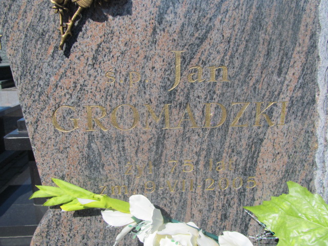 Jan Gromadzki Łomża Św. Brunona - Grobonet - Wyszukiwarka osób pochowanych
