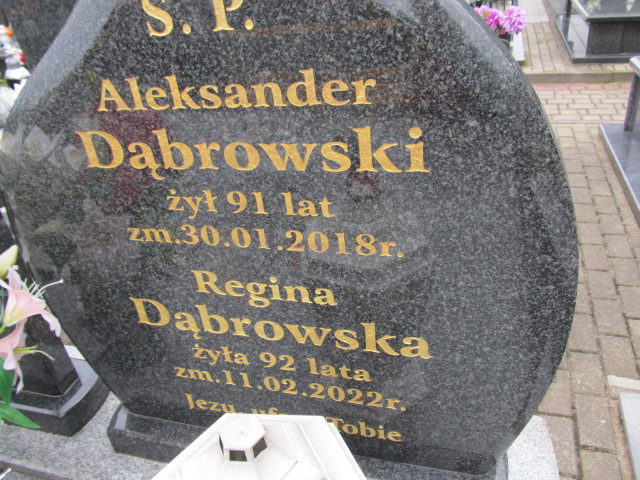 Regina Dąbrowska Łomża Św. Brunona - Grobonet - Wyszukiwarka osób pochowanych