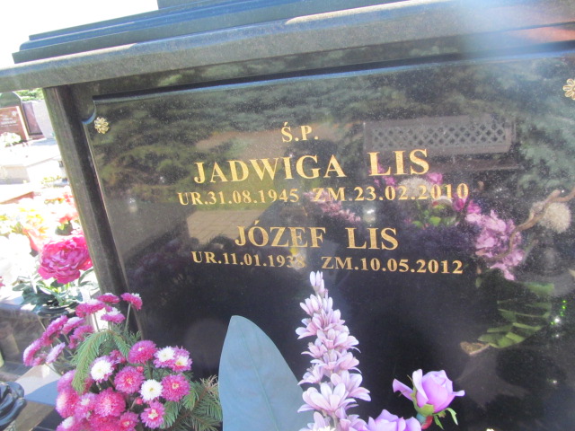 Jadwiga Lis 1945 Łomża Św. Brunona - Grobonet - Wyszukiwarka osób pochowanych