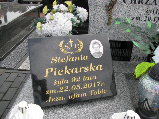 Stefania Piekarska Łomża Św. Brunona - Grobonet - Wyszukiwarka osób pochowanych