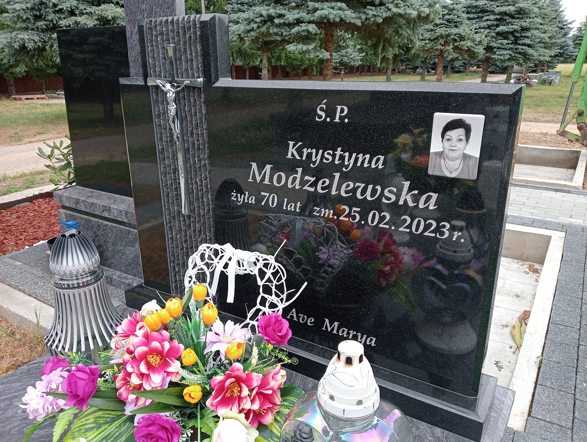 Krystyna Modzelewska 1953 Łomża Św. Brunona - Grobonet - Wyszukiwarka osób pochowanych